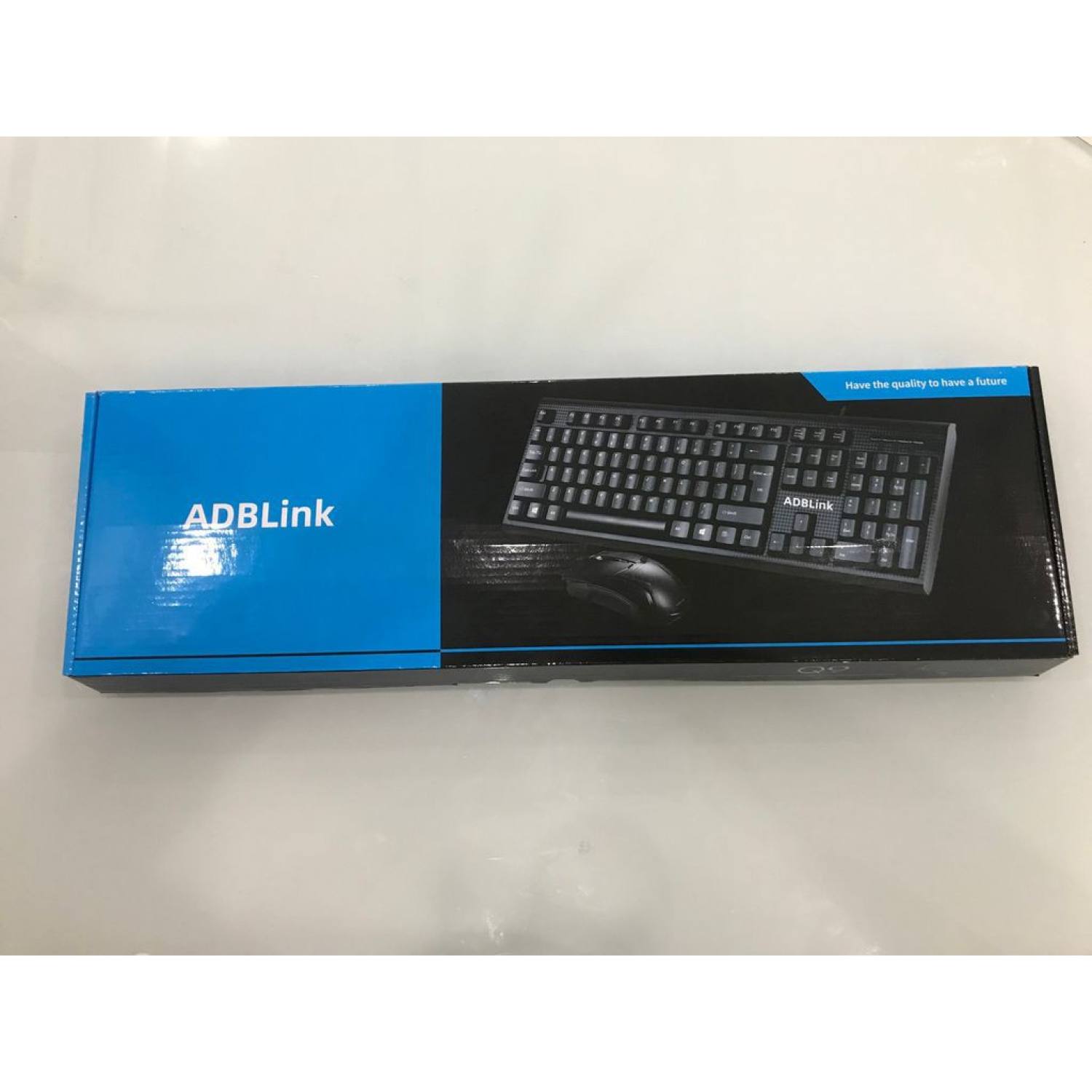 Bộ phím chuột máy tính văn phòng ADB q9