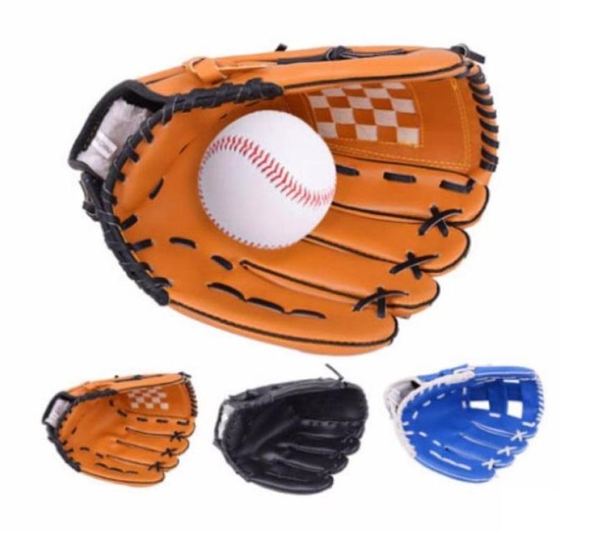 Găng tay bóng Chày bằng Da cao cấp màu Nâu