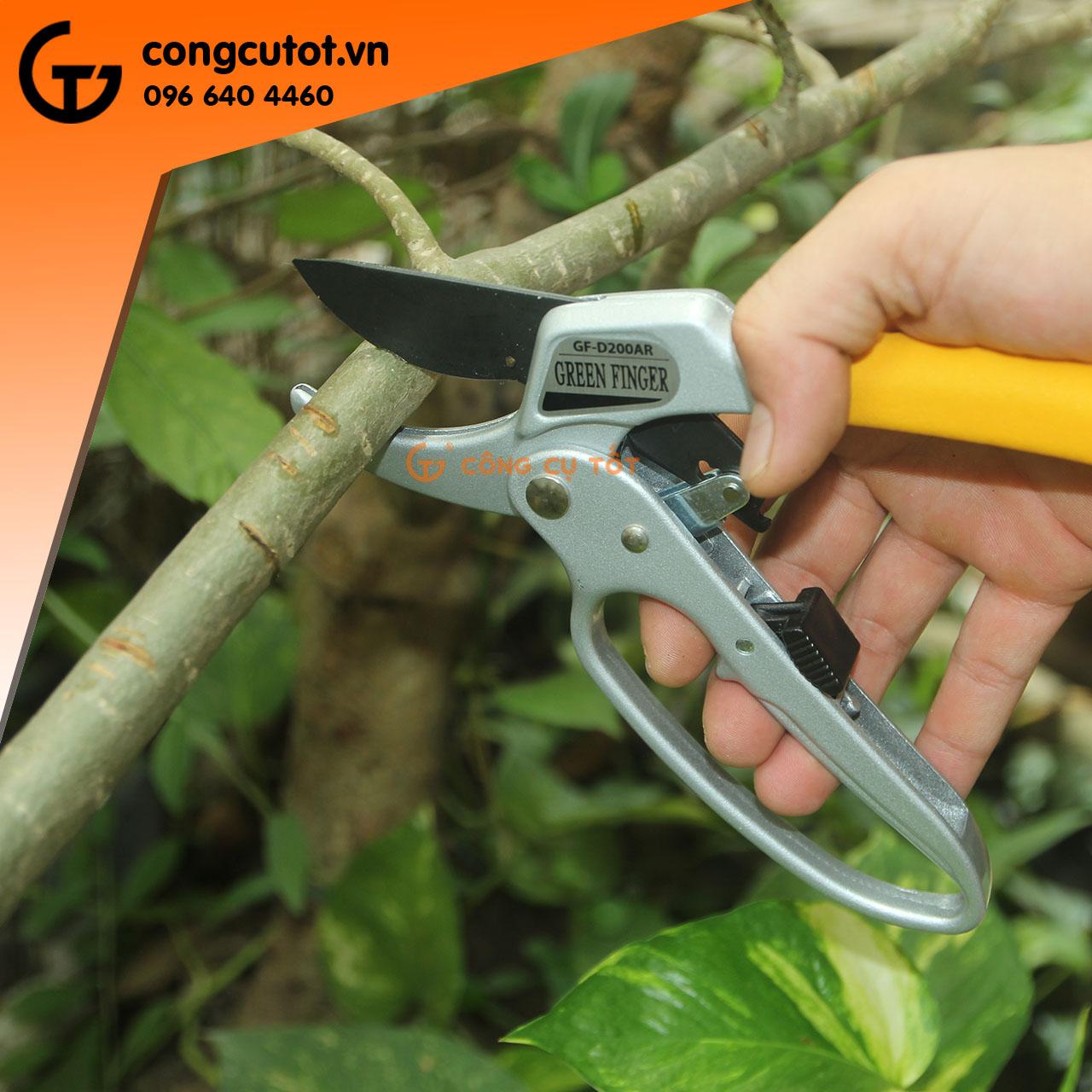 Kéo cắt cành to cán nhông trợ lực gf-d200ar nhật bản