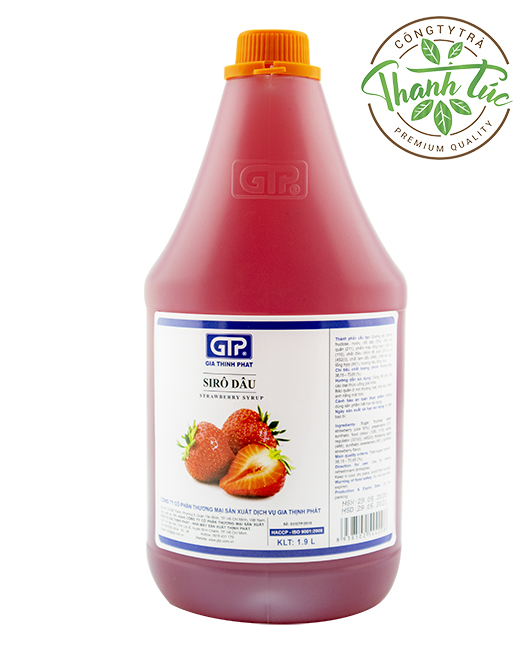 Siro gia thịnh phát dâu bình 1 lít 9