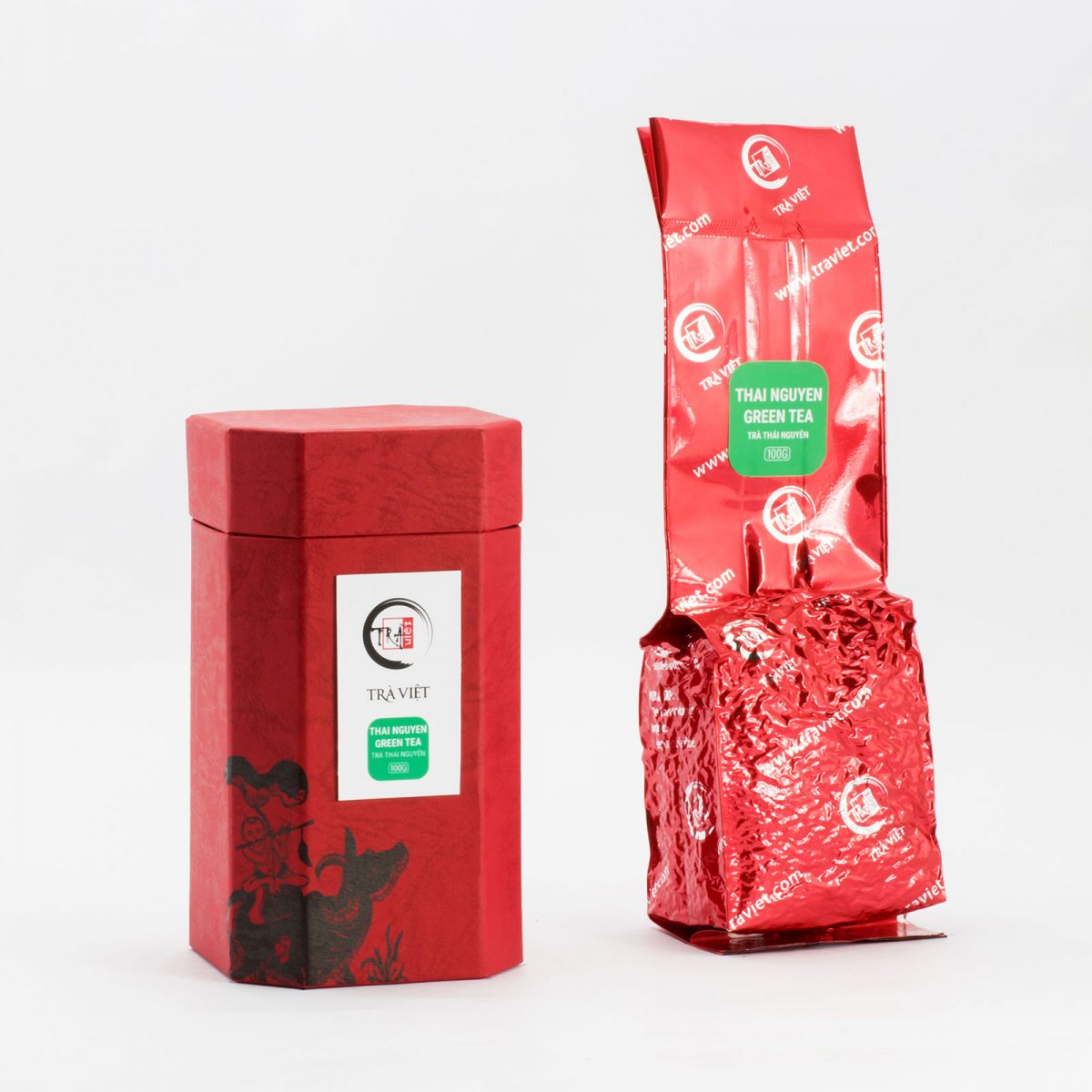 Trà việt hộp trà thái nguyên cao cấp