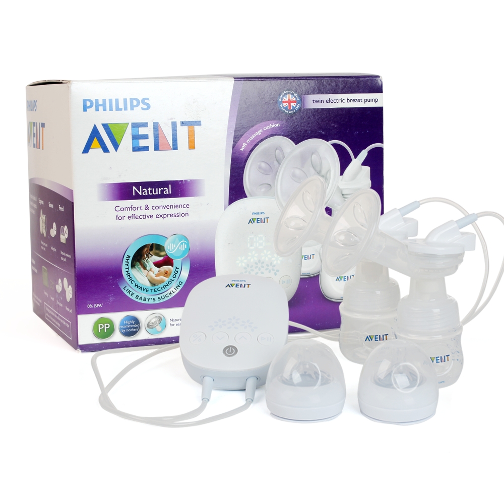 Máy hút sữa điện đôi philips avent scf303/01