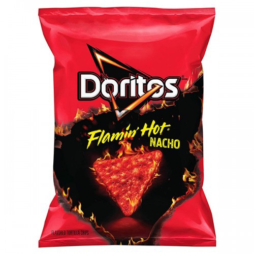 Bánh Snack hiệu Doritos Flamin Hot Nacho 11oz 311.84 g - Hàng nhập USA