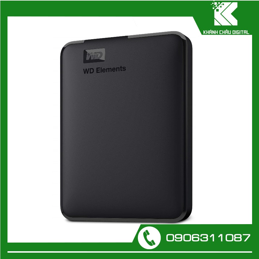Ổ cứng di động hdd western digital elements portable 2tb 2.5" usb 3.0