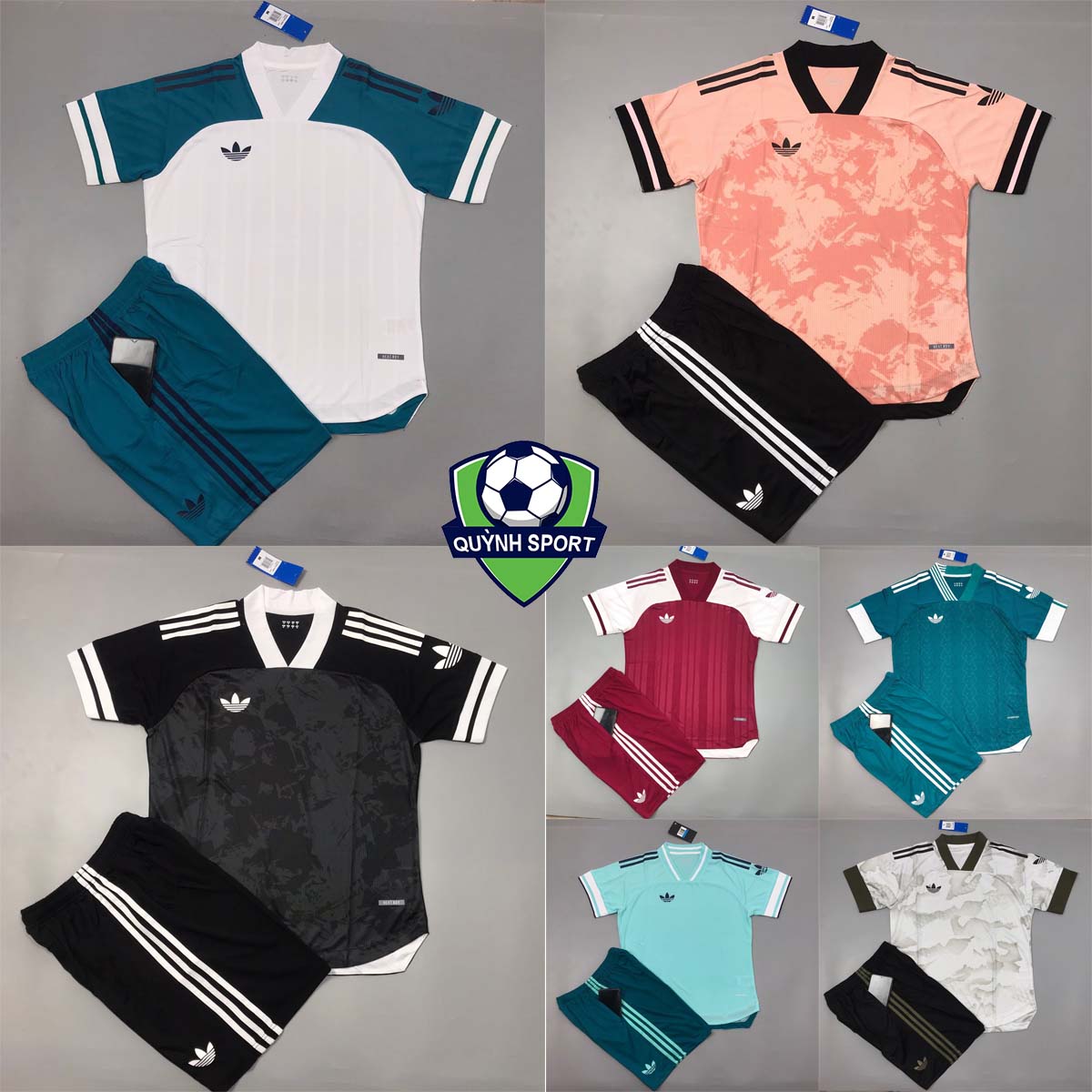 Áo Bóng Đá Áo Thể Thao Ba Lá A.D.I.D.A.S - Vải Polyester Gai Thái Cao Cấp - Thoáng Mát Sang Trọng