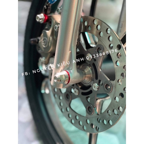Cốt bánh inox304 salaya gắn các dòng xe máy