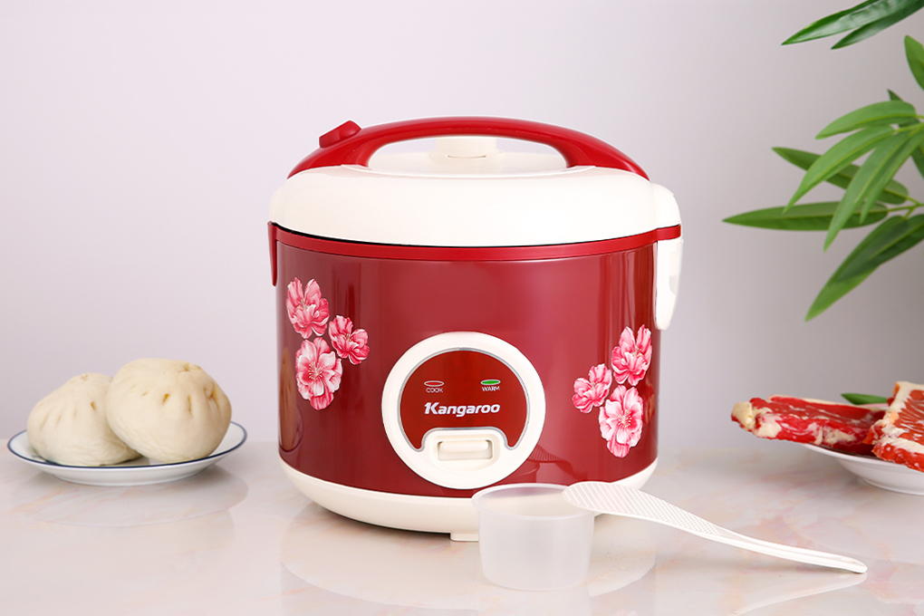 Nồi cơm điện 1,8 lít loại cơ kangaroo kg378h - hàng chính hãng