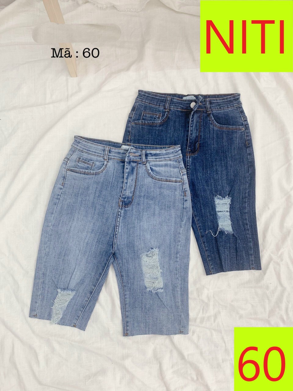 [HCM]QUẦN JEAN NGỐ SKINNY GIÃN LỬNG NỮ LƯNG CAO RÁCH VUÔNG 2 BÊN CAO THẤP MÀU XANH NHẠT ĐẬM CAO CẤP NITI ĐỦ SIZE S M L CHẤT BÒ GIÃN THOẢI MÁI SIÊU NĂNG ĐỘNG MÁT MẺ NGÀY HÈ