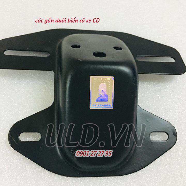 Cóc gắn biển số đuôi xe CD