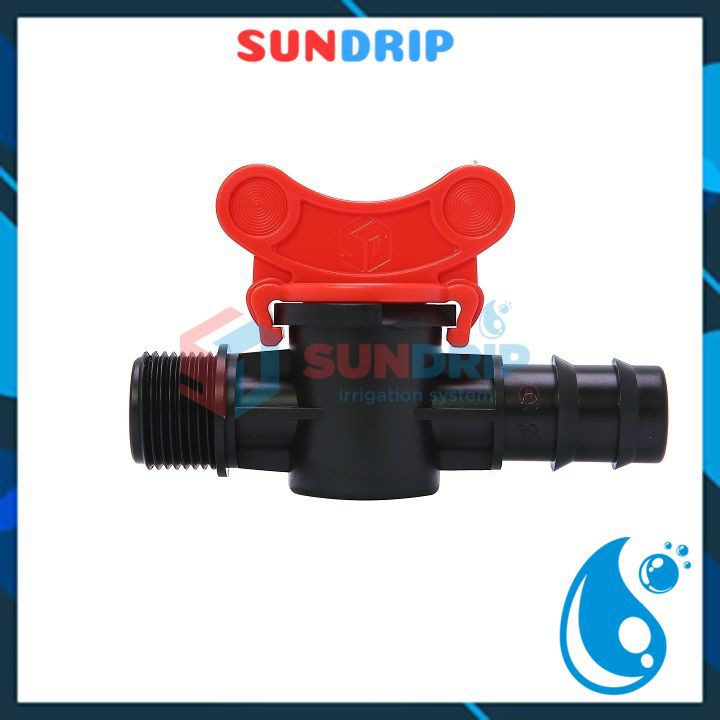 Combo 50 van khóa nối ren ngoài 21 ra ống pe 20mm sundrip