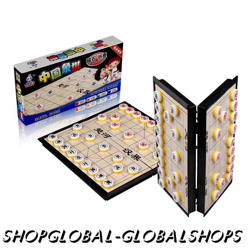 Bộ cờ tướng nam châm du lịch size 20x20x4cm