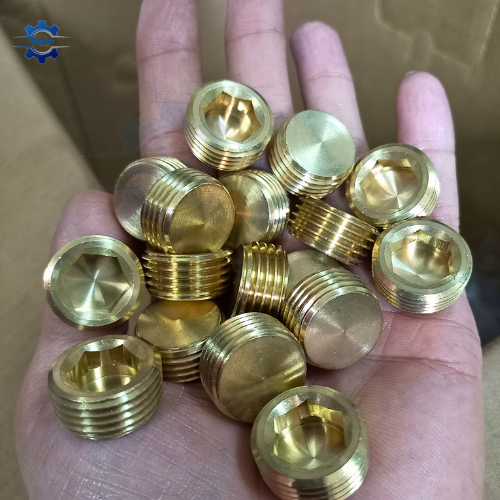 Ốc Bít Lục Giác Ren Ngoài Thau- Bít ren Thau - bít ren ngoài