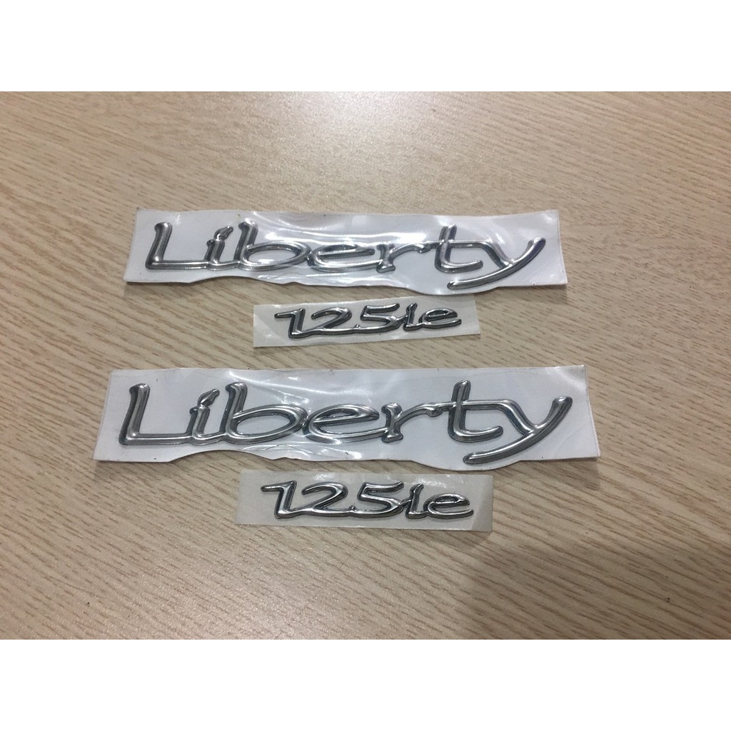Bộ tem xe liberty 125ie chính hãng