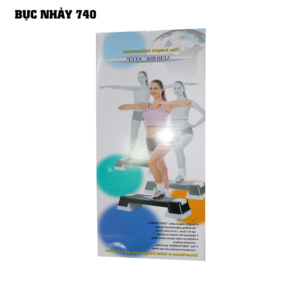 [HCM]Bục Aerobic Chữ Nhật Đài Loan ER-740
