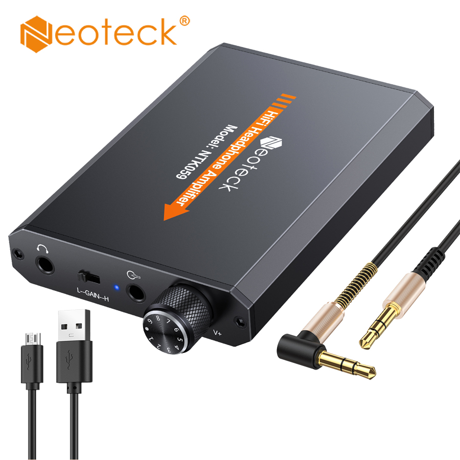 Neoteck 16-300Ω HiFi Tai nghe Khuếch đại Tai nghe Với Cáp Jack 3.5mm cho Máy nghe nhạc MP3 Máy nghe nhạc Cá nhân Máy nghe nhạc Điện thoại Di động Máy tính xách tay