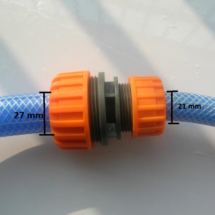 ĐẦU NỐI DÀI ỐNG 27MM - 21MM TIỆN ÍCH MÀU CAM - DIY393