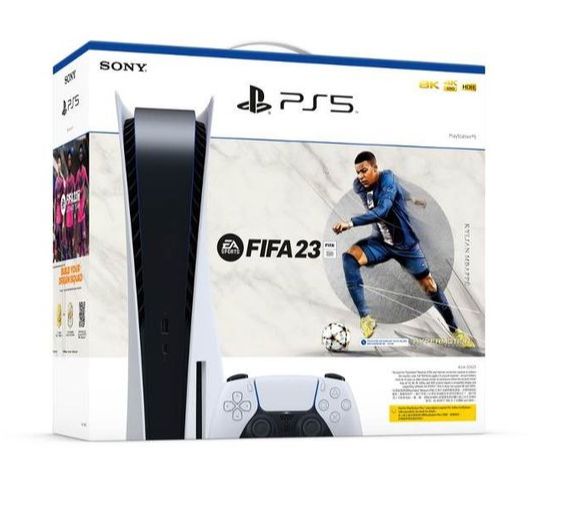 Máy ps5 sony playstation 5 standard edition chính hãng sony việt nam + đĩa game fifa 23