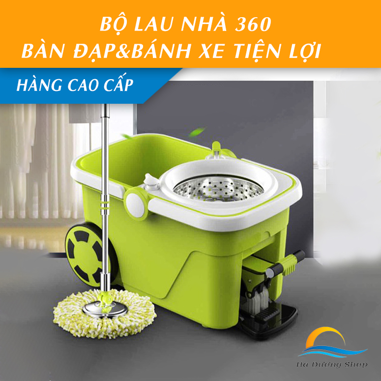 Bộ Lau Nhà Thông Minh 360 Độ Tự Vắt Thái Lan Kilo Spin Mop Cao Cấp