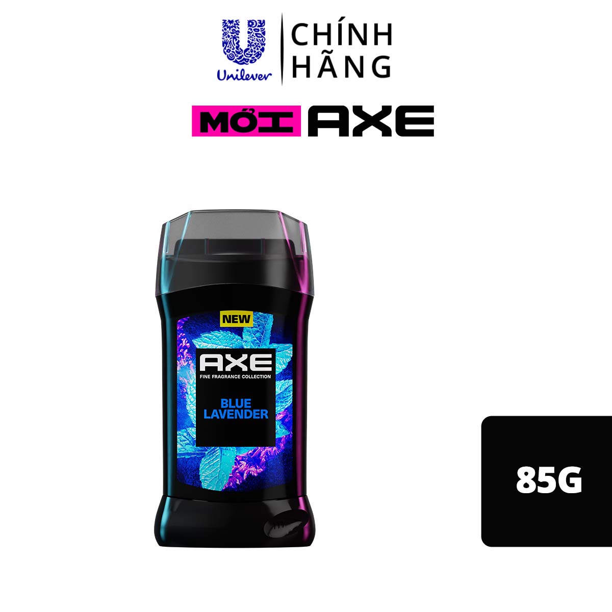 Sáp ngăn mùi hương nước hoa cao cấp AXE 85g, dưỡng ẩm và khô nhanh trên da, tươi mát suốt 72H