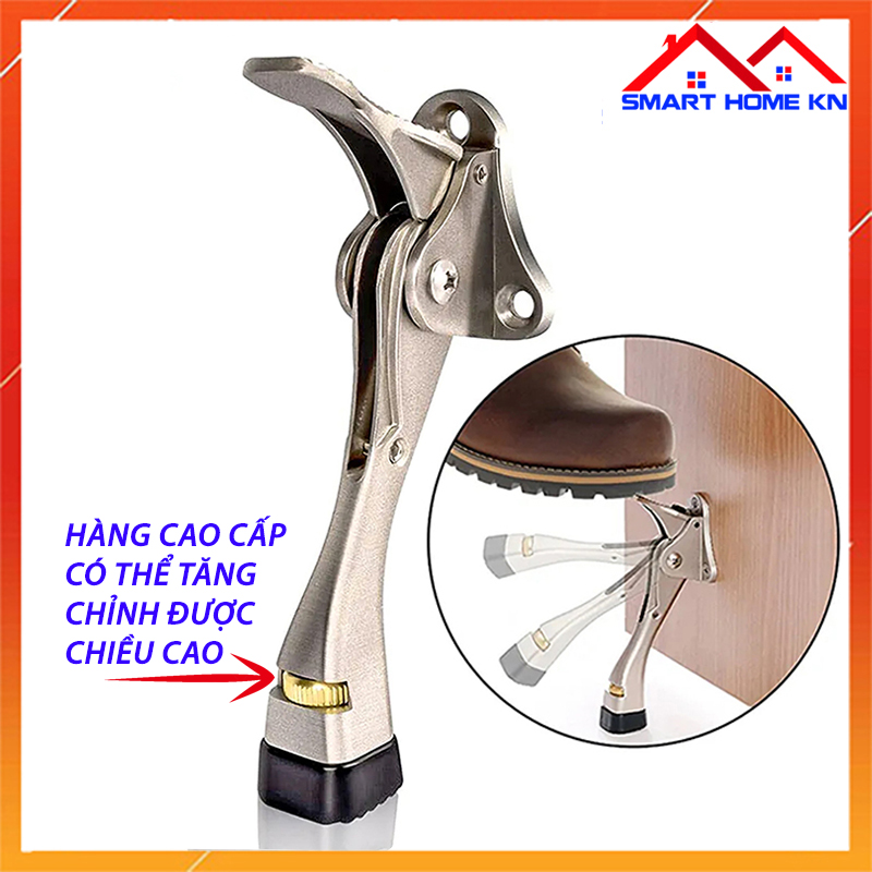 Chặn cửa móng ngựa chống va đập thông minh điều chỉnh được chiều cao giữ cửa chống gió