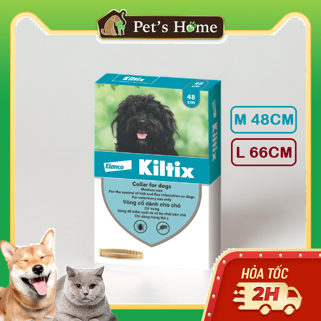 Vòng cổ phòng ve rận cho chó Kiltix