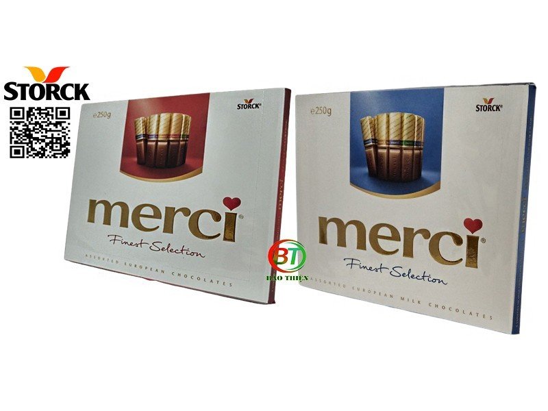 Sô cô la hỗn hợp merci finest selection hộp 250g