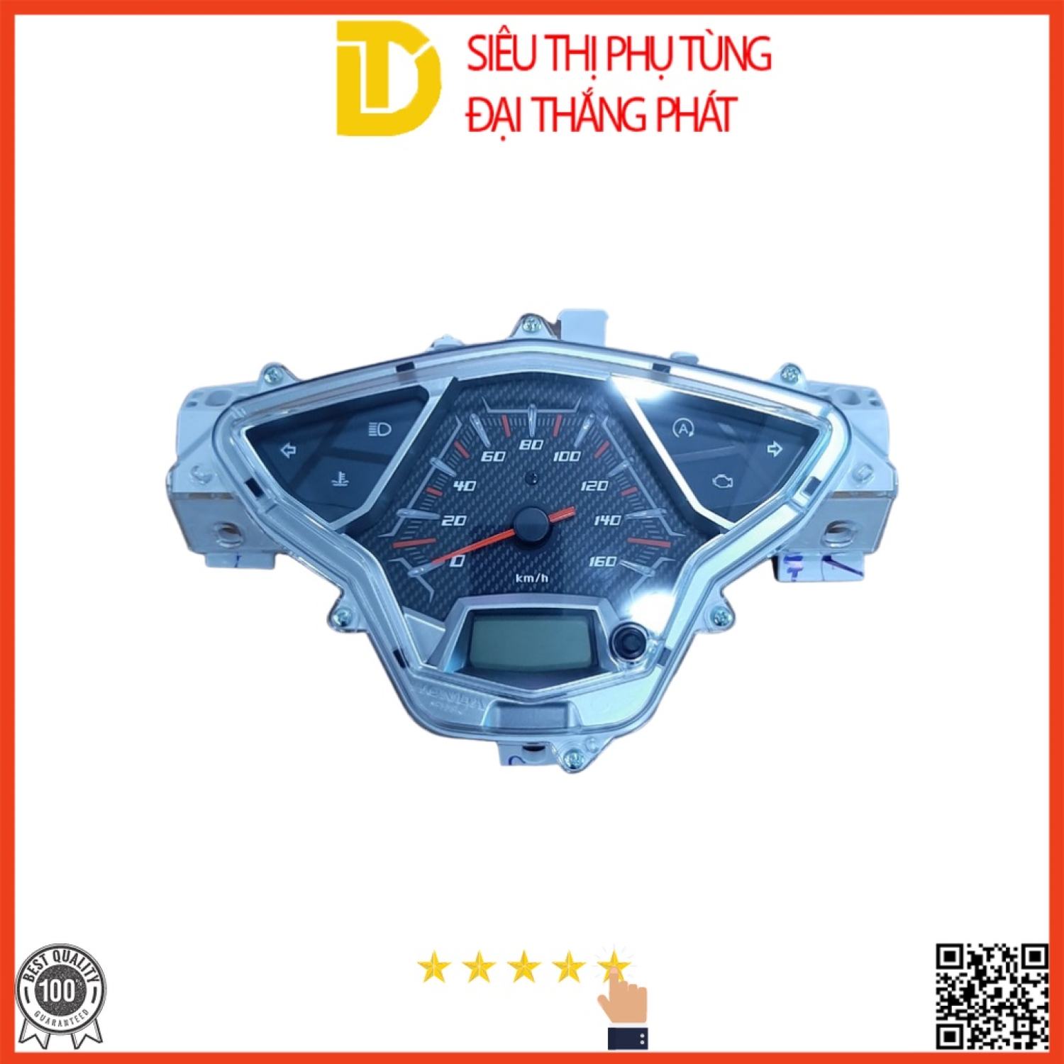 Cụm đồng hồ công tơ mét airblade | air blade k66 chính hãng honda 37100-k66-v01
