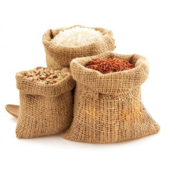 Bao vải bố thô - không dây rút - đựng các loại hạt