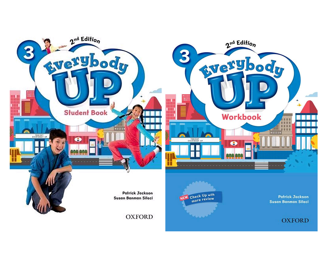 Bộ Everybody Up 3 2nd Edition (sách học + bài tập)