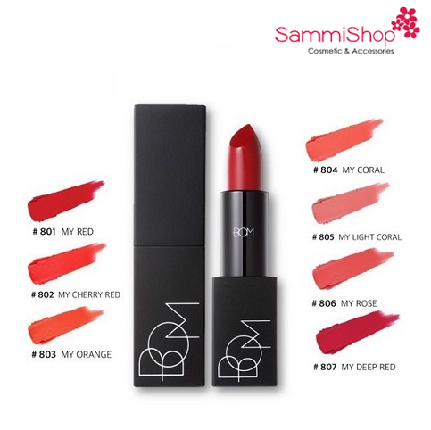 [6-11/12 VOUCHER GIẢM 8%]Son thỏi BOM My Lipstick