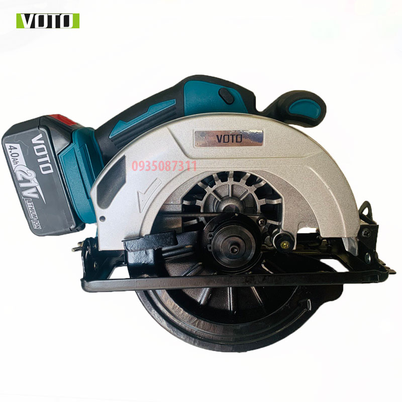 Máy Cưa Đĩa 180mm VOTO Dùng Pin 21V Chân Pin Makita 4Cm