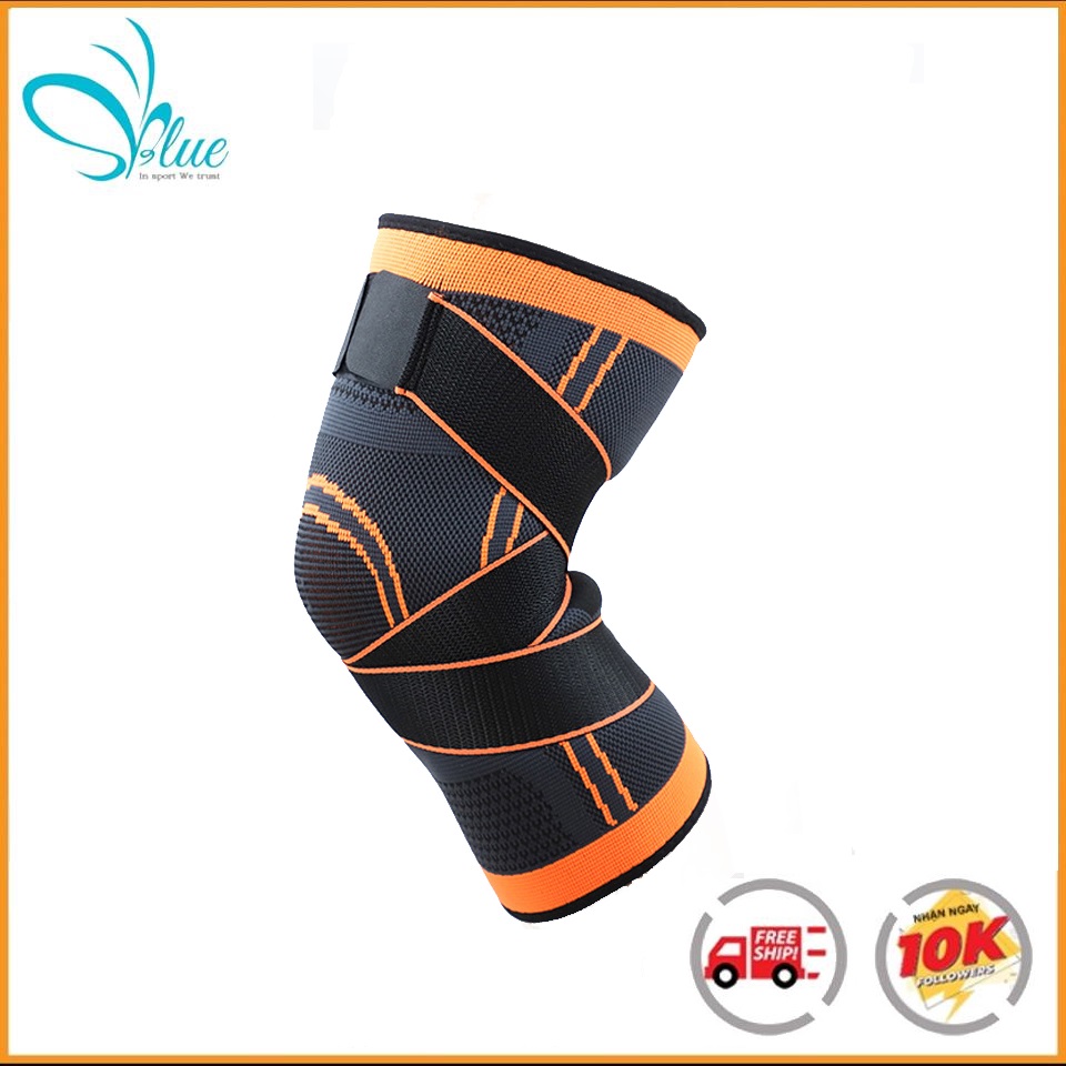 Băng cuốn gối thể thao BENDU PK6003 cao cấp - Bó gối tập gym - Bó gối dán thể thao