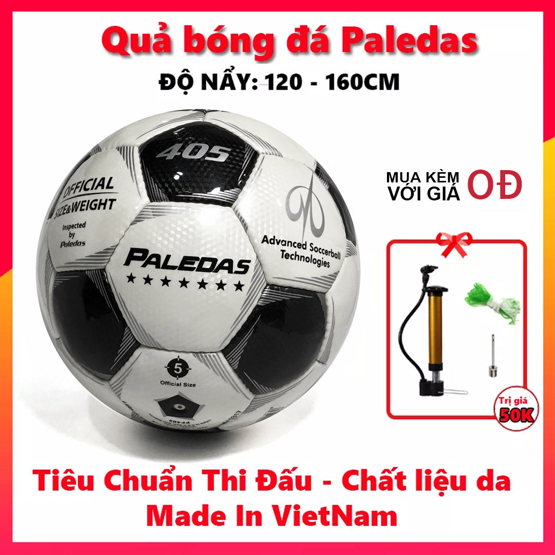 Quả Bóng Đá Hải Phòng PELADA Size 5 Tặng Kèm Lưới Đựng Bóng + Bộ Bơm Bóng
