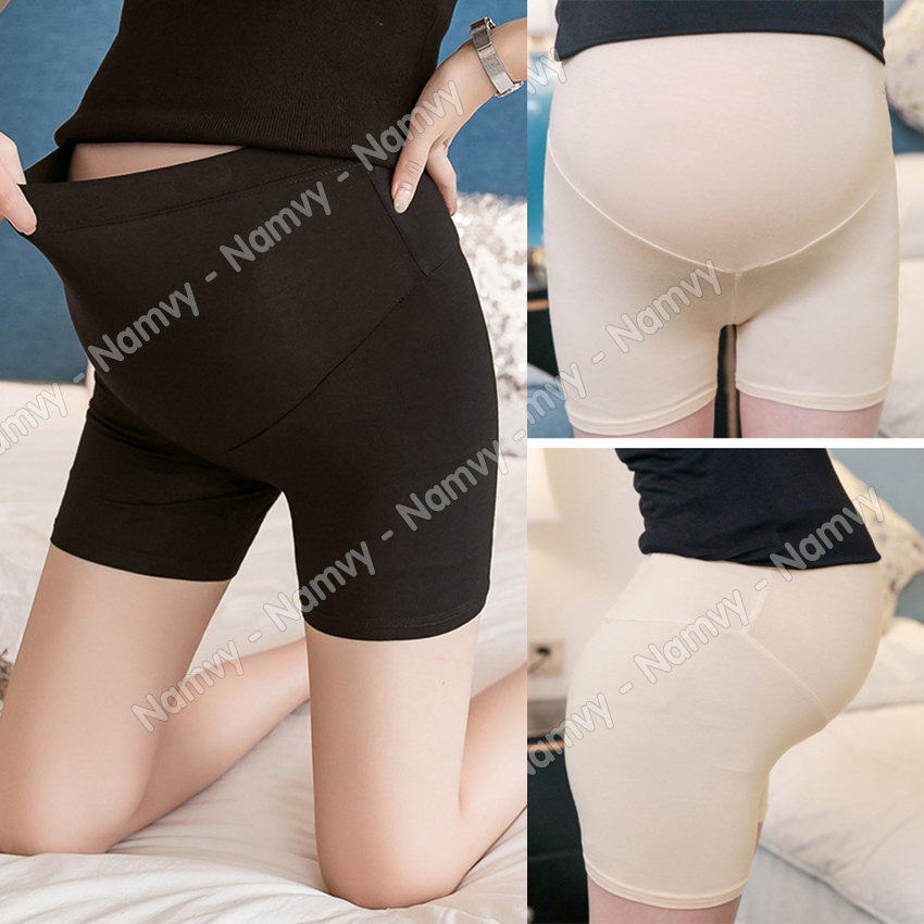 Quần mặc váy bầu có chun điều chỉnh độ rộng cao cấp đẹp mát