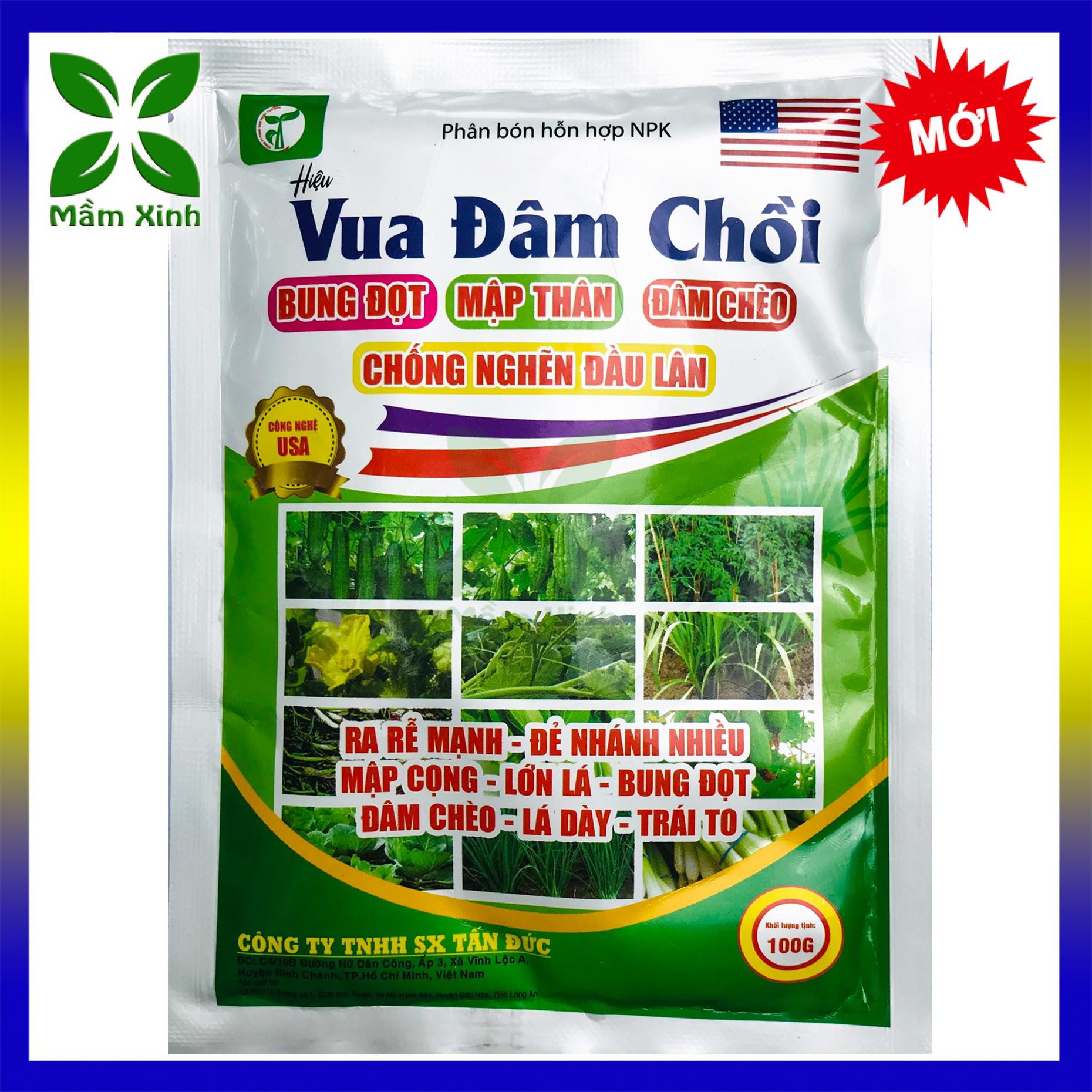 [Mua 4 Gói Giảm 15k phí vận chuyển] Phân bón giúp cây ra đọt đều, xanh lá, dày lá Vọt Đọt Thần Tốc đâm chồi mạnh, chống nghẽn đầu lân, vươn đọt cao xanh lá mướt lá