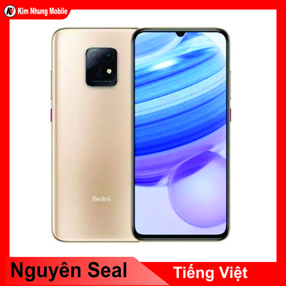 [Trả góp 0%]Điện Thoại Xiaomi Redmi 10X (Hỗ trợ 5G) 128GB Ram 6GB Kim Nhung - Hàng Nhập Khẩu