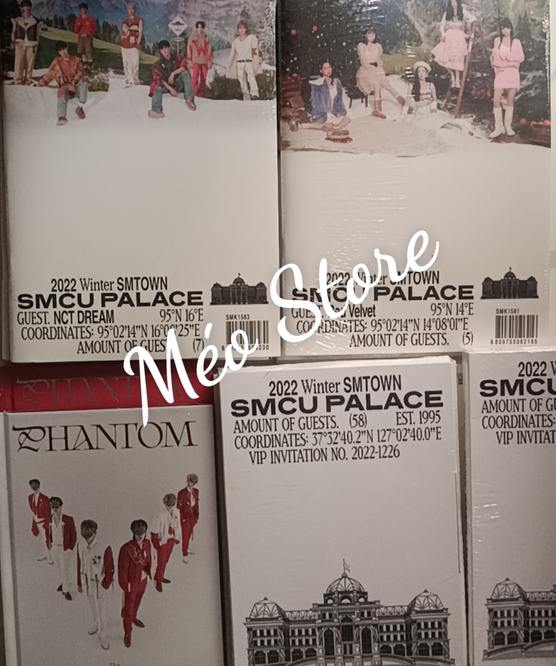 Có sẵn album smcu palace nct dream - red velvet - aespa hàng chính hãng nguyên seal không poster
