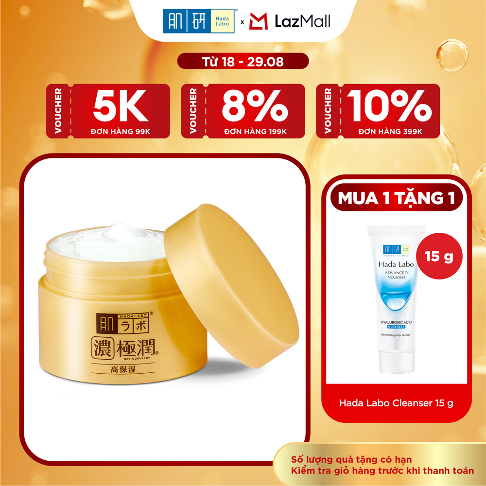 Kem dưỡng ẩm dạng gel Hada Labo Koi-Gokujyun Perfect Gel 100g