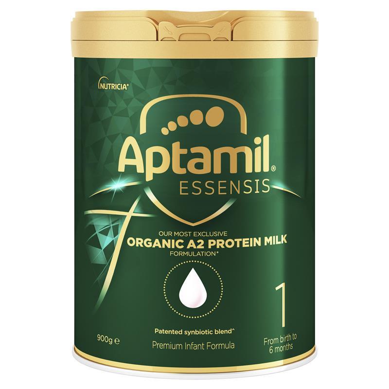 Sữa Hữu Cơ Aptamil Essensis Organic số 1,2,3,4 Tăng Đề Kháng 900G Nhập Khẩu Úc Hàng Air Date Mới Nhất Thị Trường