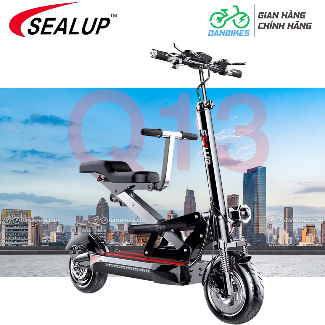Electric Scooter Sealup XLP-Q13 Twin Parent - Child