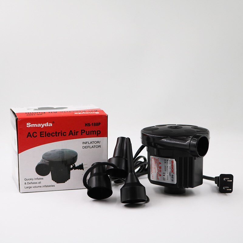 Bơm Điện 2 Chiều Mini Xả Hút Chân Không 220V - Bơm Phao Bơi Bể Bơi Đệm Ghế Hơi