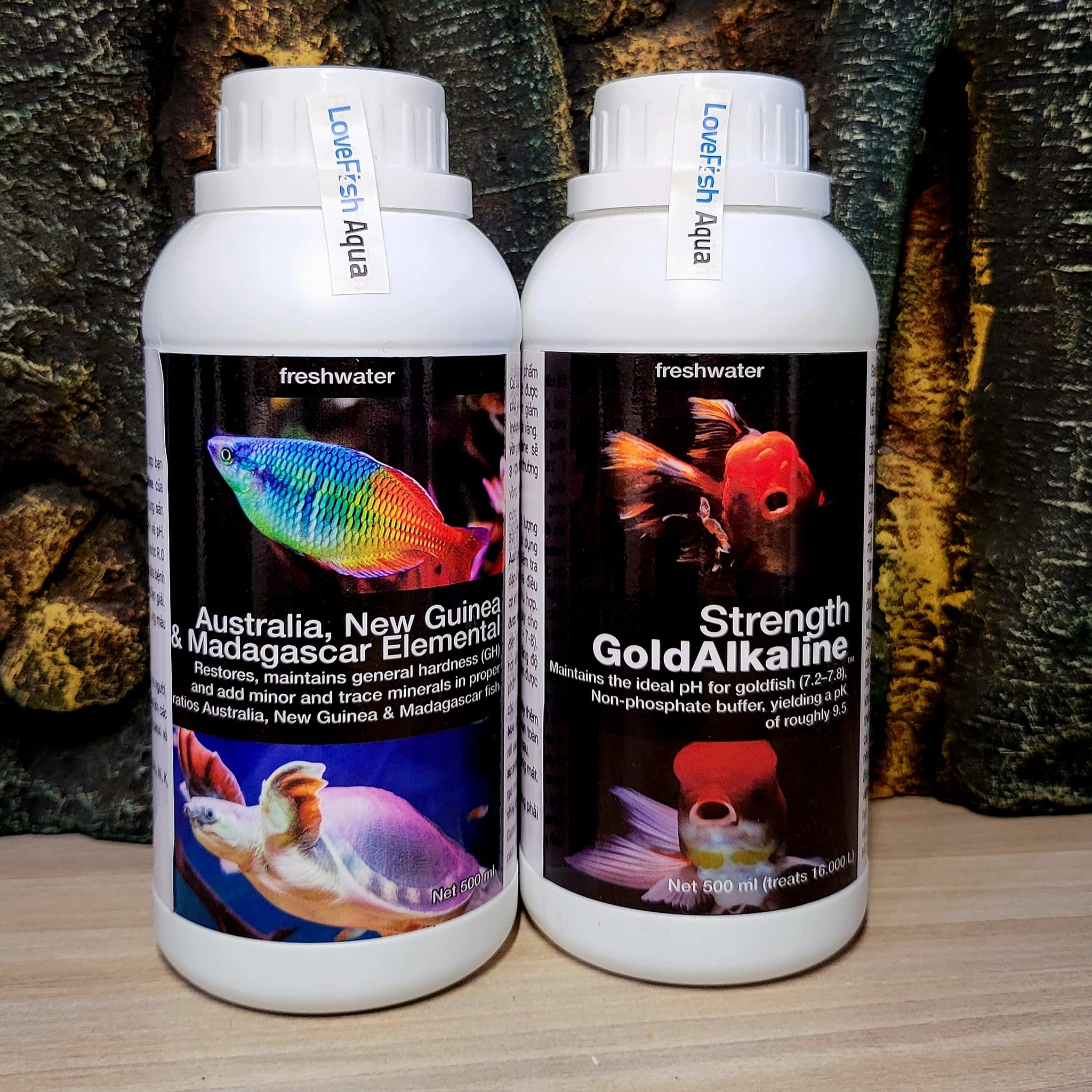 Australia, New Guinea & Madagascar Elemental - Khoáng cho cá cầu vồng, kim long úc, rùa mũi lợn...
