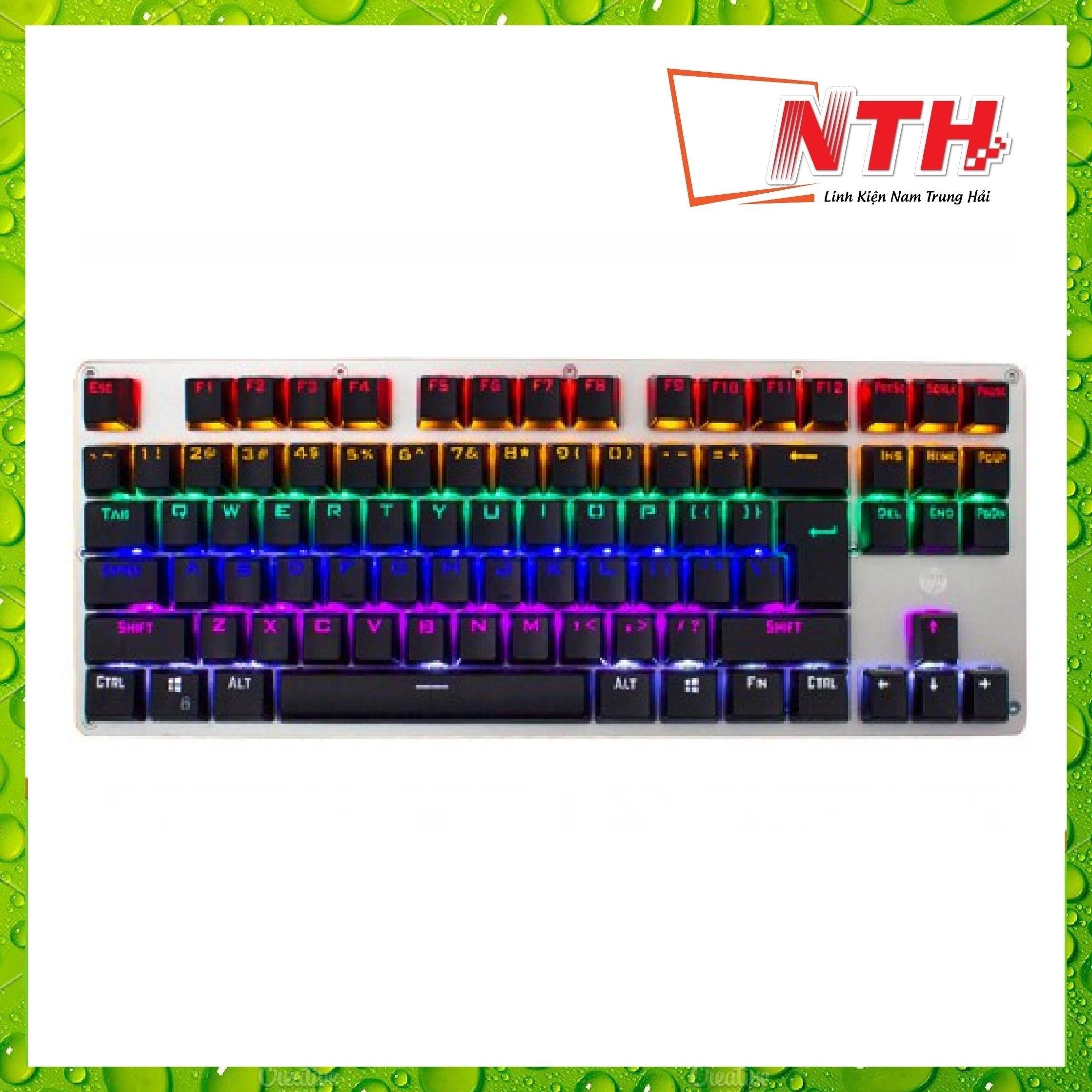 Keyboad cơ blue swicth hp gk 200 đen led