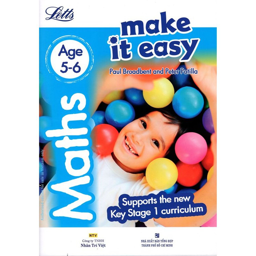 Ns minh tâm - sách - letts make it easy - maths