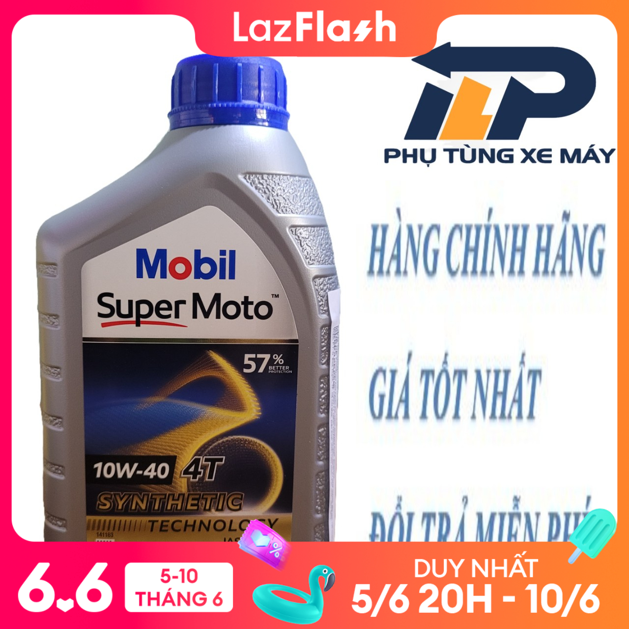 Nhớt xe số mobil nhập khẩu