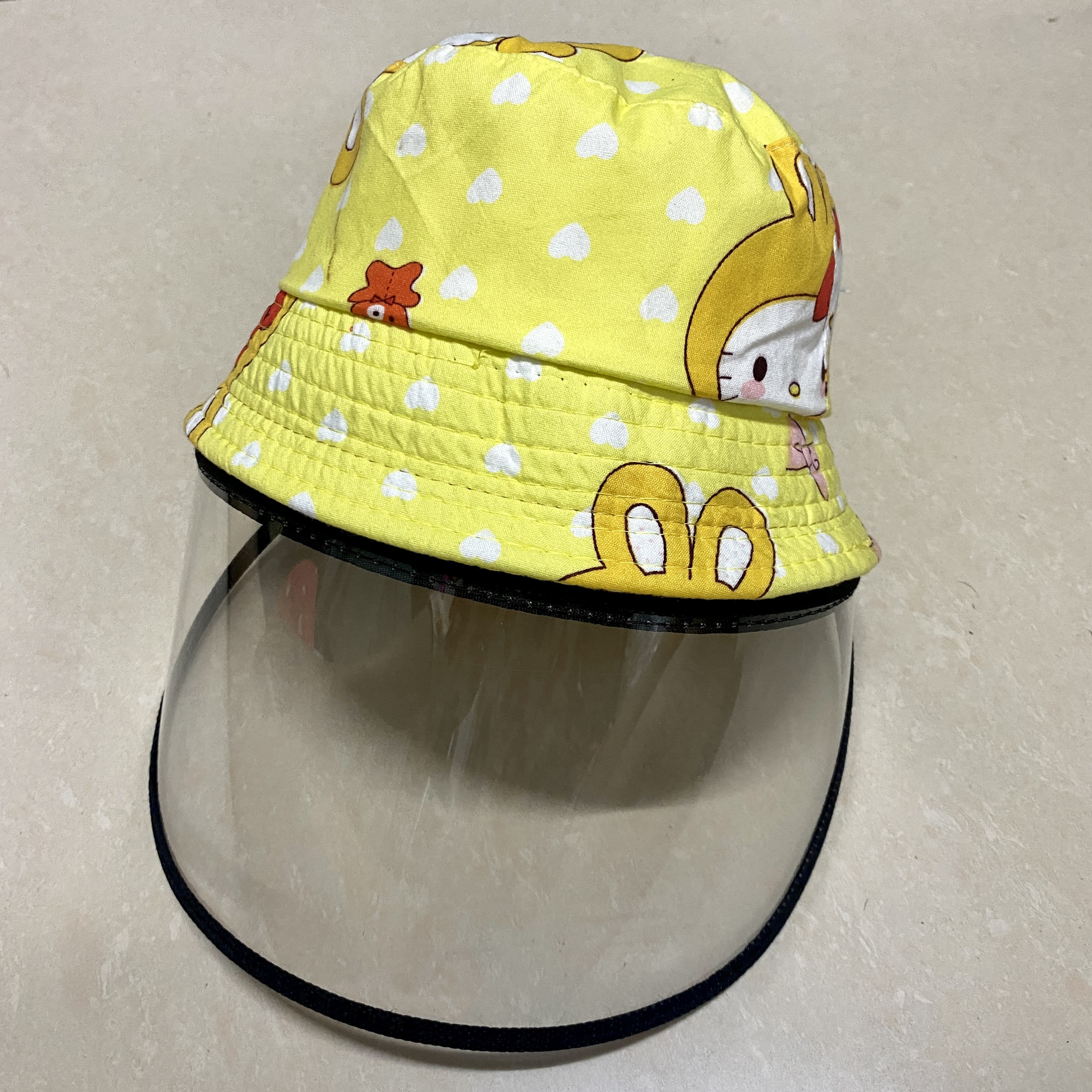 [ BÉ SƠ SINH ĐẾN 1,5 TUỔI ] MŨ TAI BÈO CHỐNG DỊCH CHO BÉ TRAI BÉ GÁI, NÓN CHỐNG DỊCH LÁ CỜ KÈM KÍNH BẢO HỘ THÁO RỜI