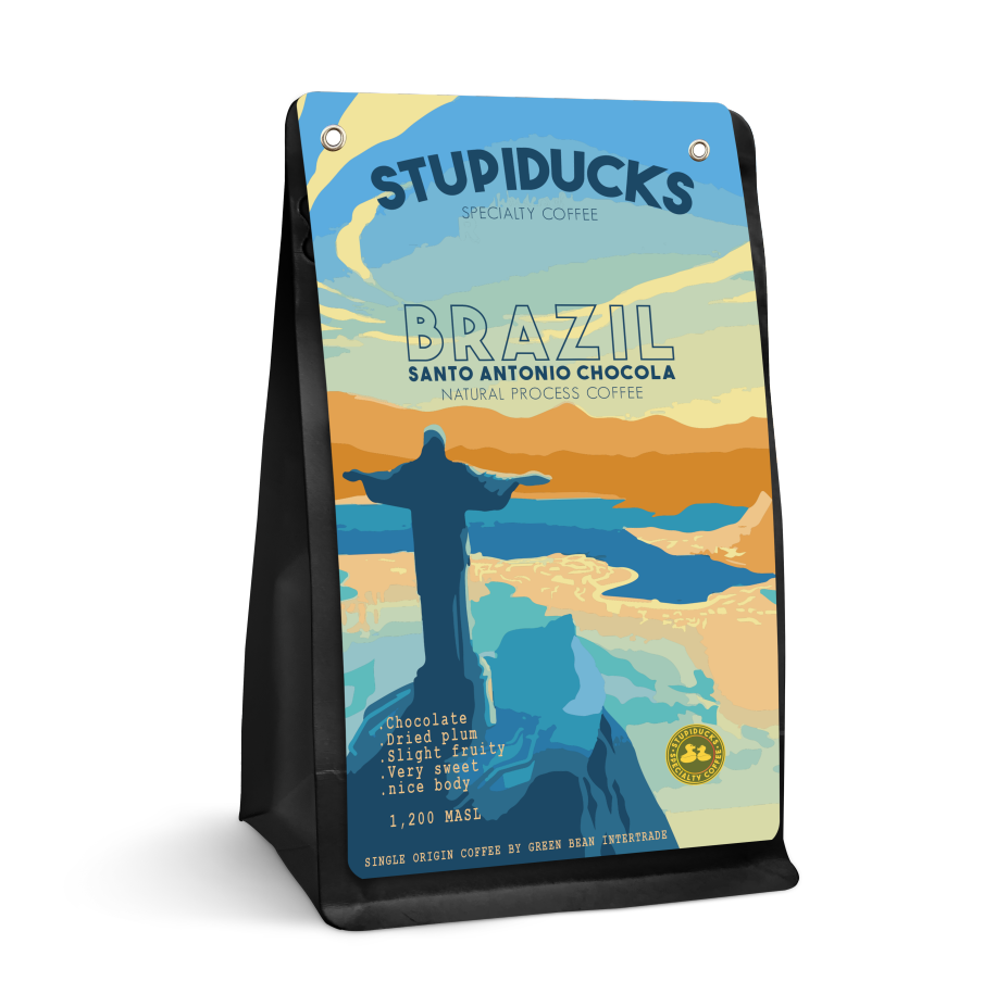 Cà Phê Espresso Single Origin Brazil Santo Antonio Chocola