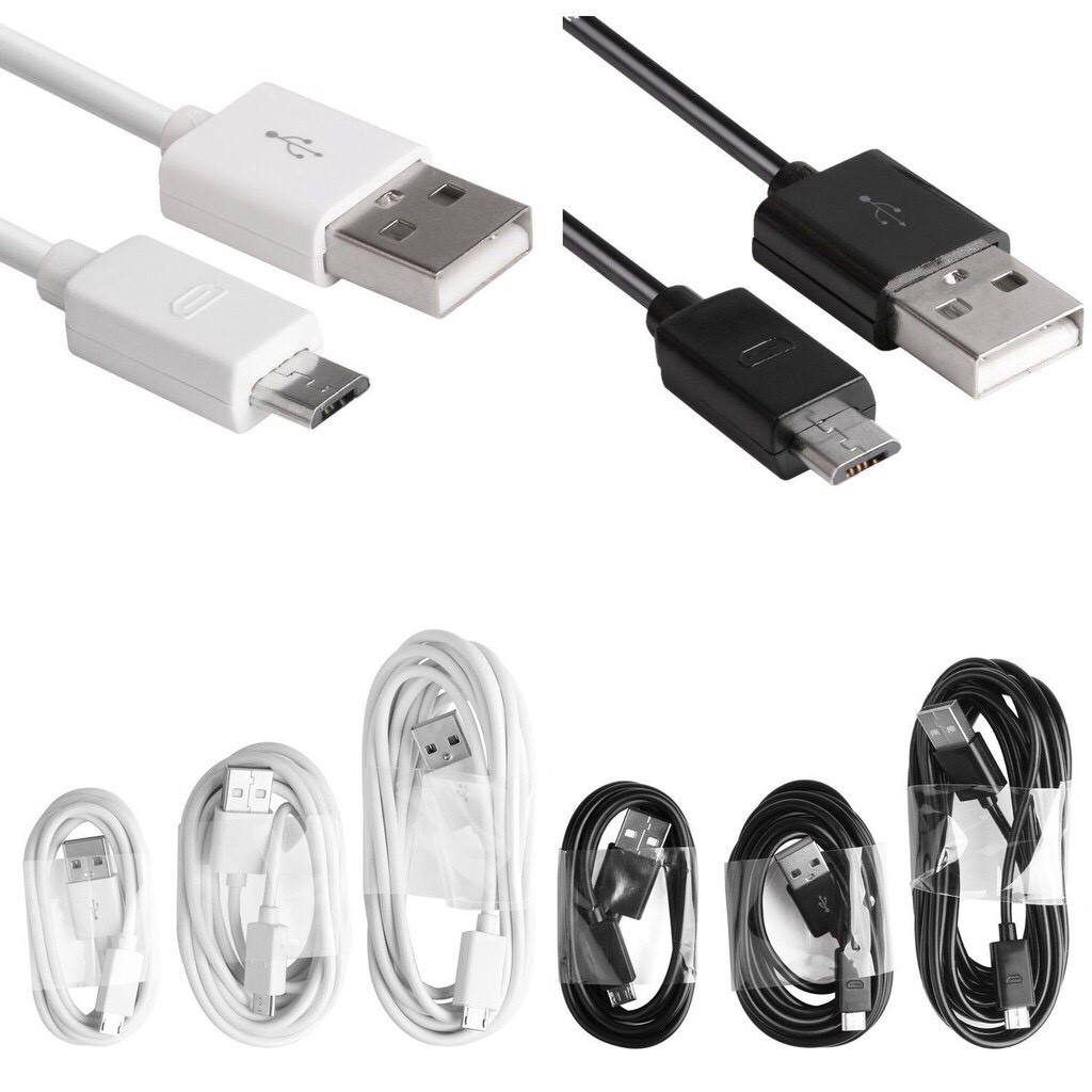 Cáp Lighting/Micro USD Dài 1M - Sạc điện thoại Android Micro usb sạc rất nhanh