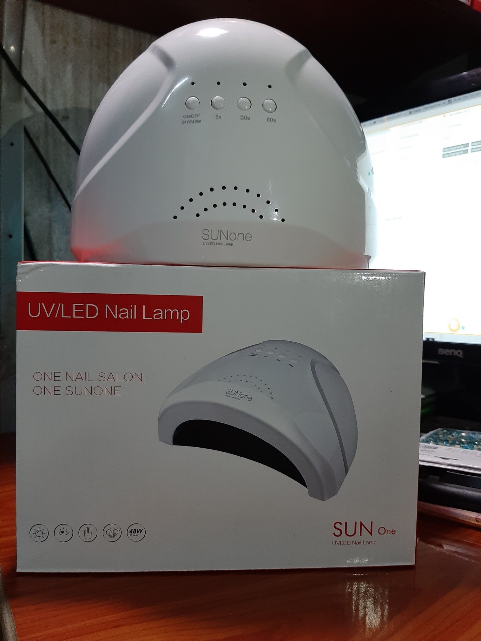 Máy hơ gel sun one