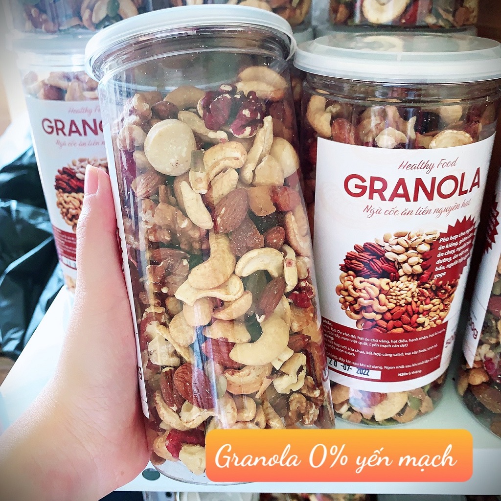 Granola Hạt Dinh Dưỡng Ăn Kiêng Cao Cấp - Granola Siêu Hạt